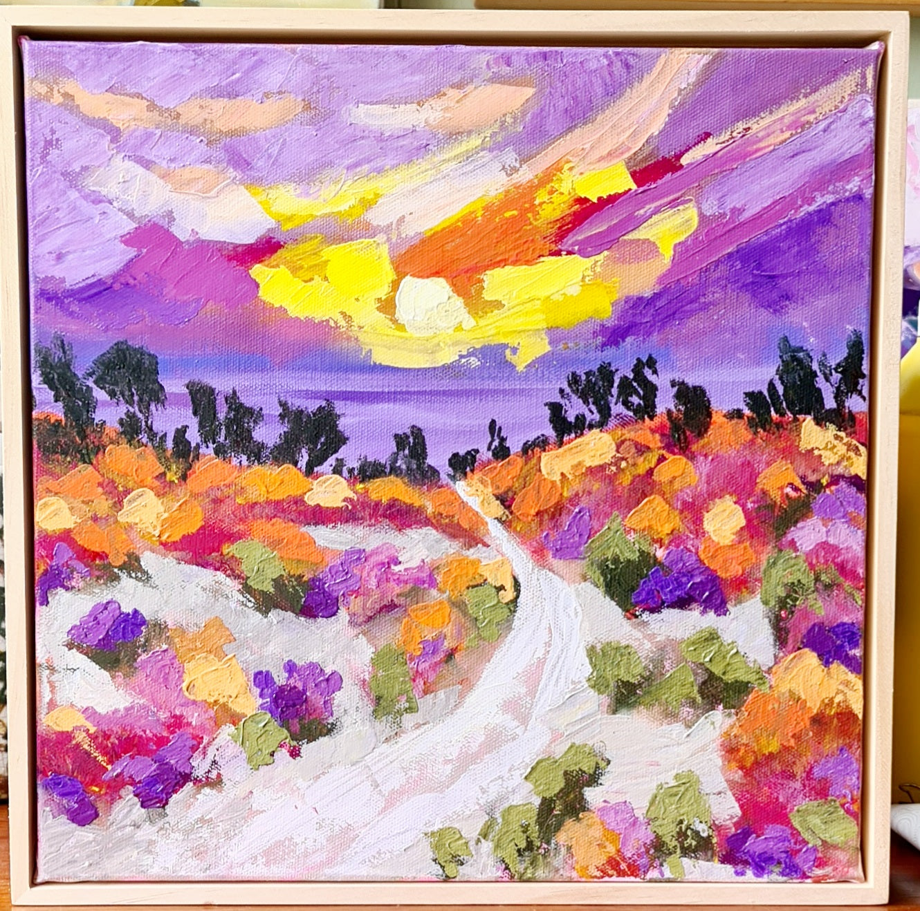 "Purple Snow"Original