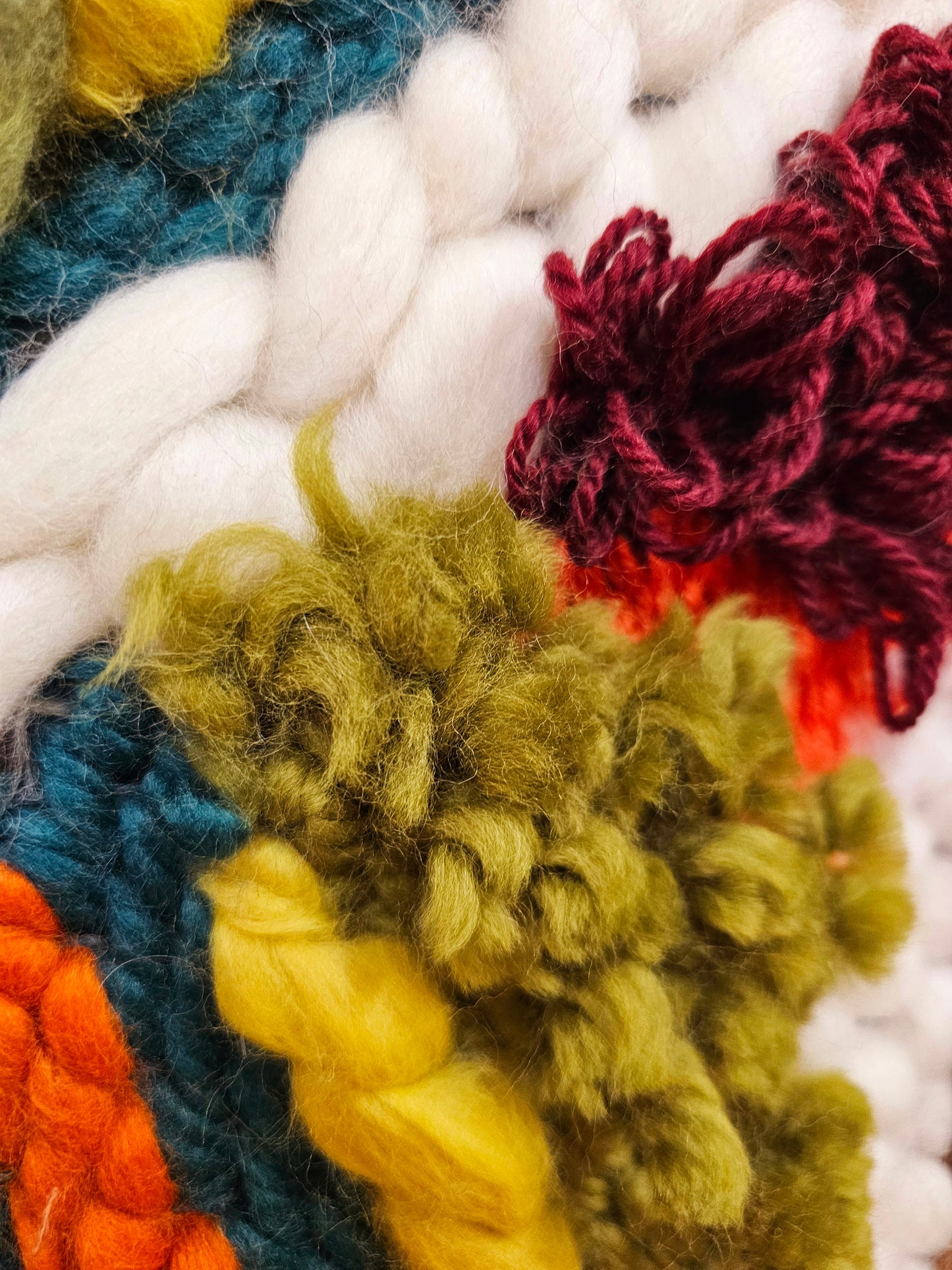 30% off "Autumn Colours" Hand Woven Wall Art