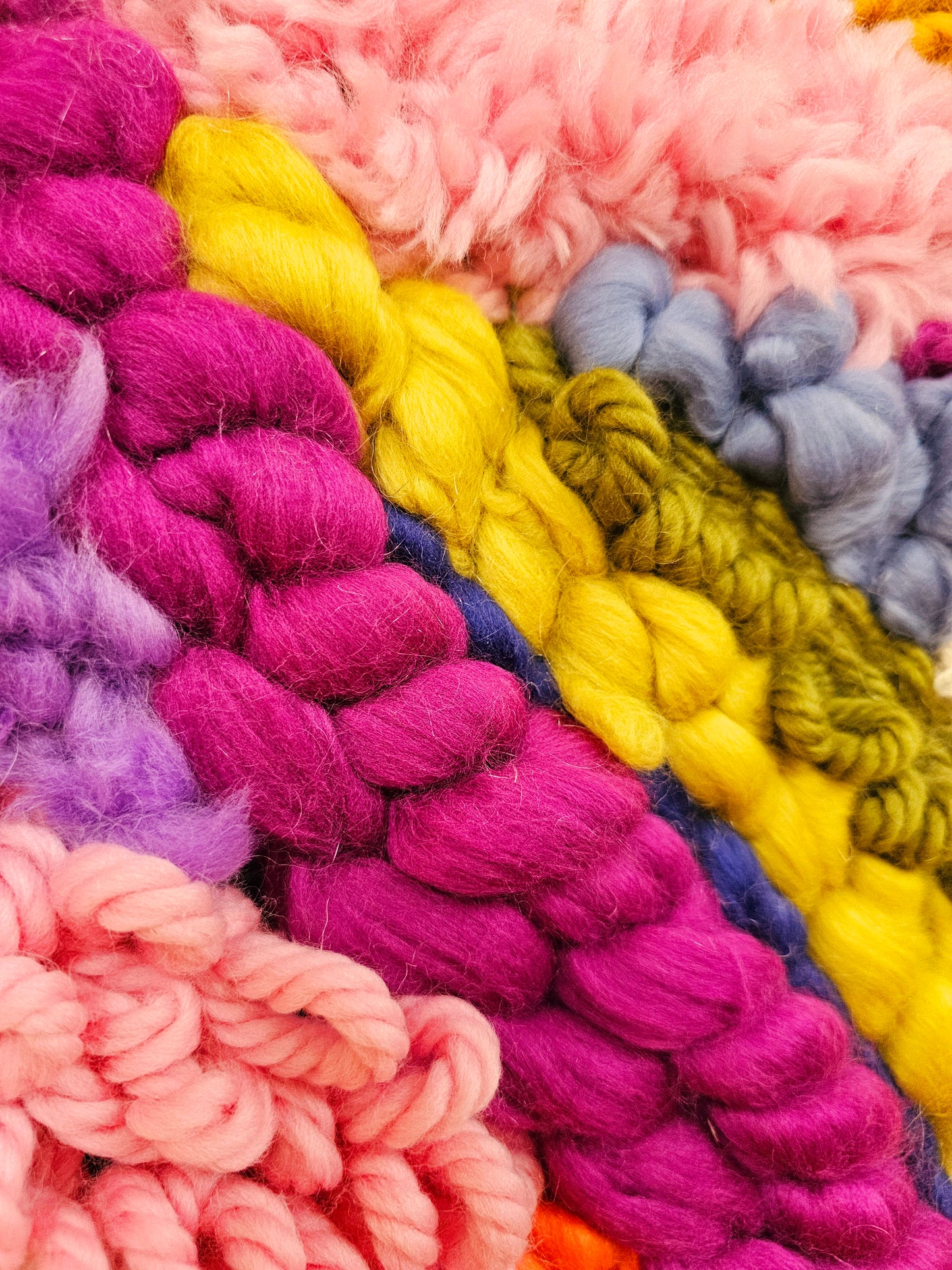 30% off "A Riot of Colour" Hand Woven Wall Art