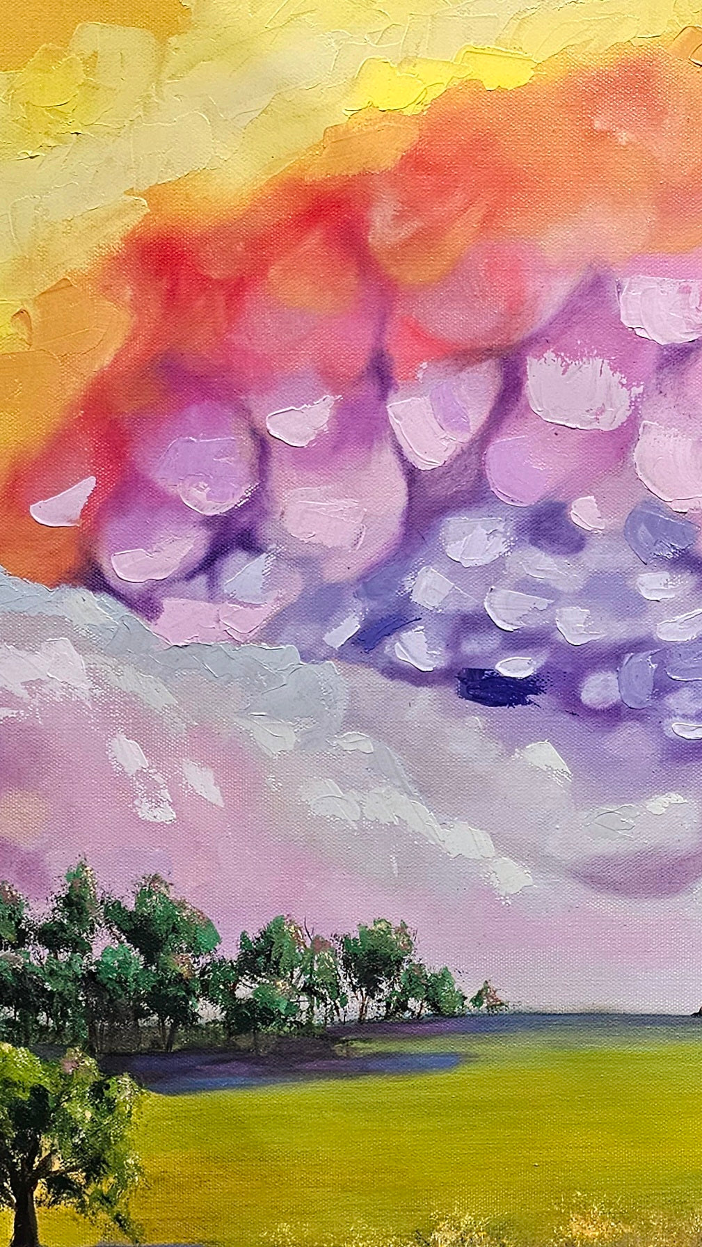 "Colour in the Clouds" Original
