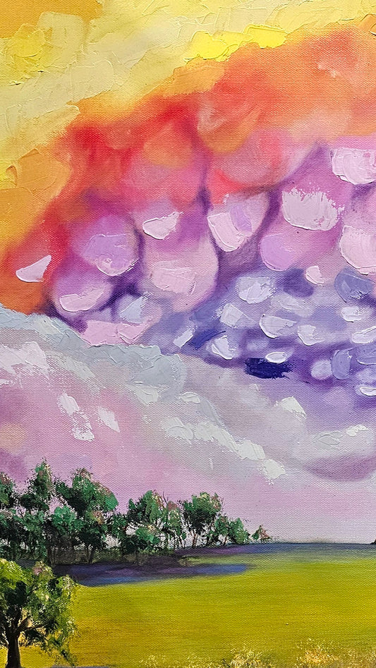 "Colour in the Clouds" Original