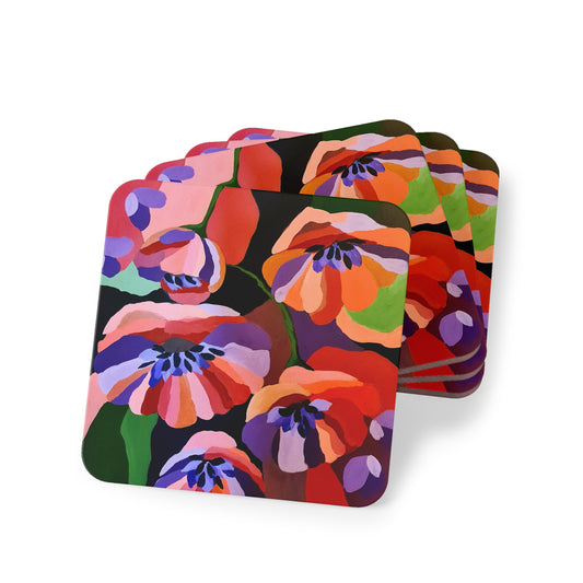 "Moody Hues" Coasters By Nicole Blake