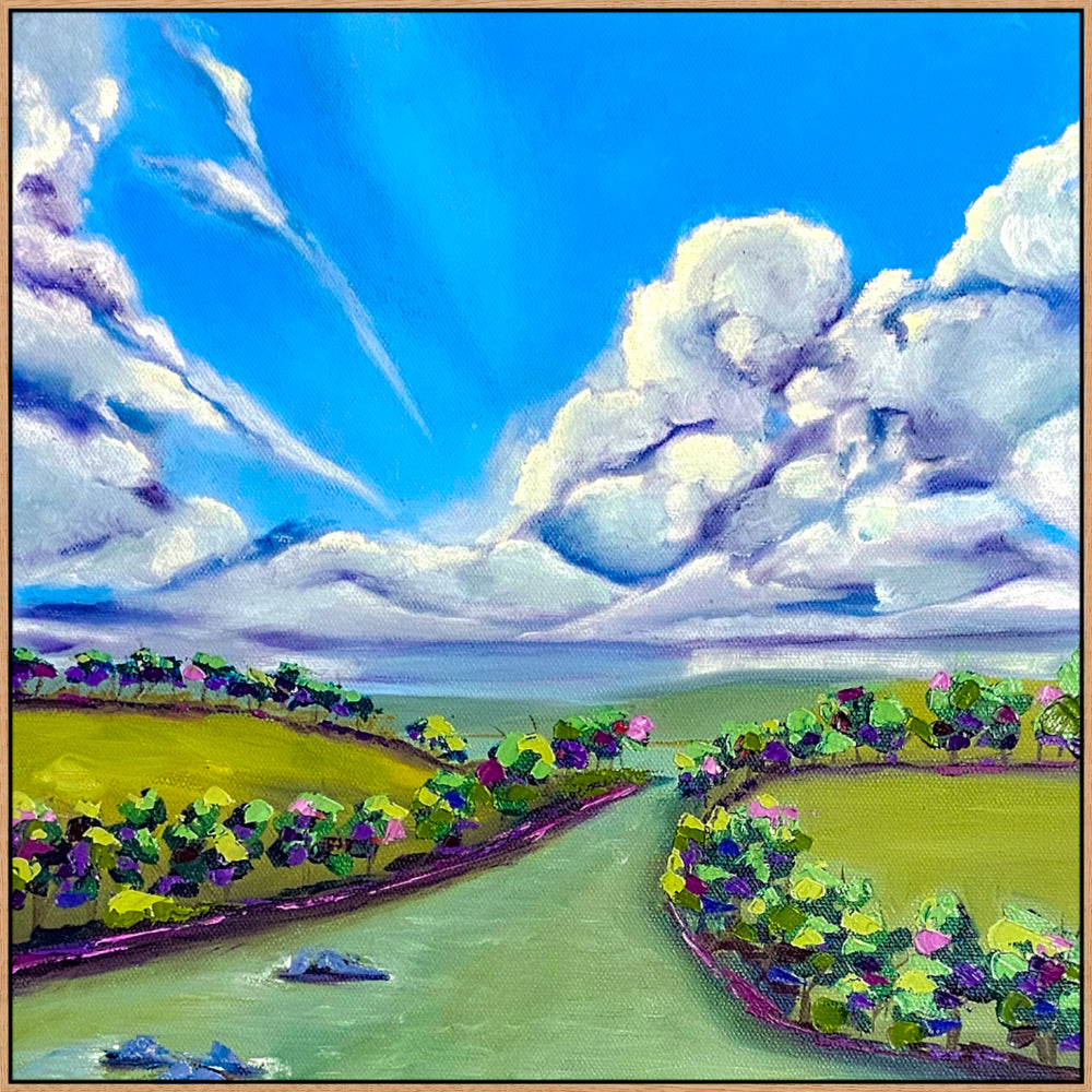 "Passing Through" Framed Print