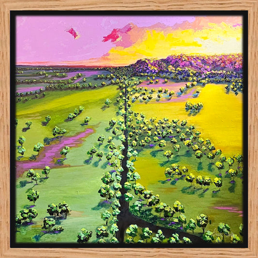 "Going Home" Framed Print