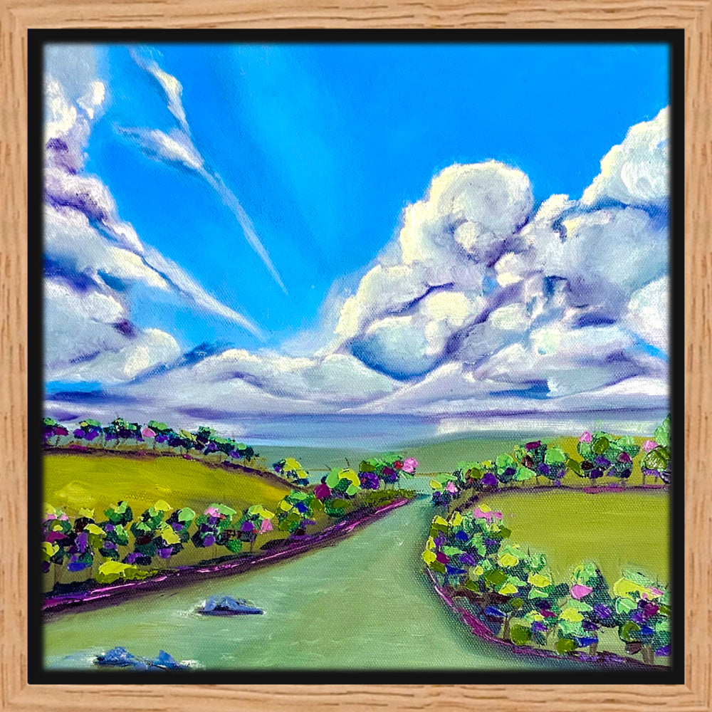 "Passing Through" Framed Print