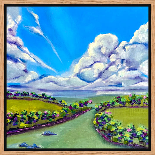 "Passing Through" Framed Print