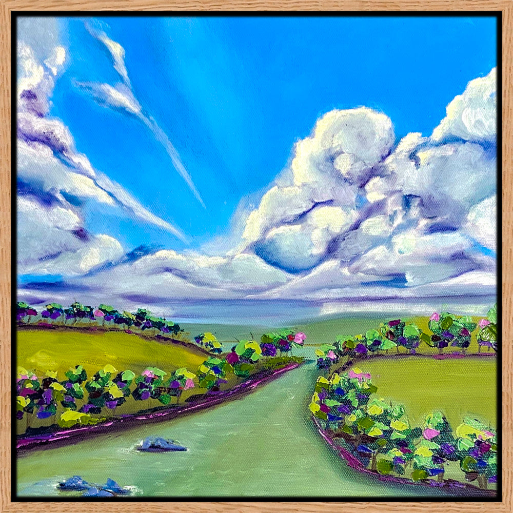 "Passing Through" Framed Print