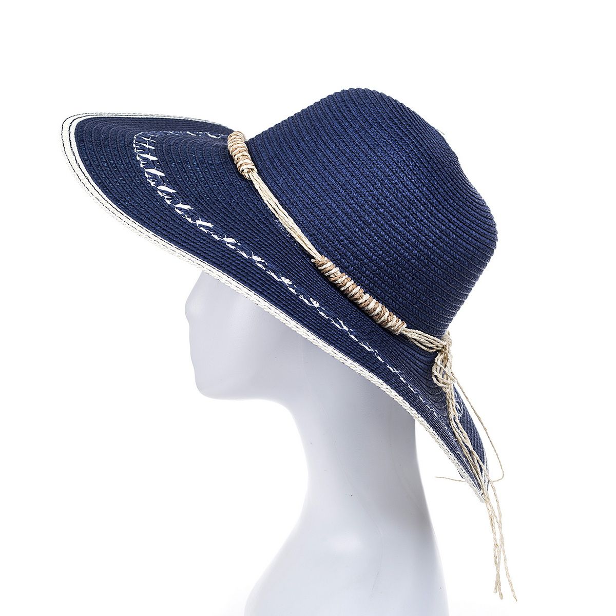 Allegra Navy Sun Hat