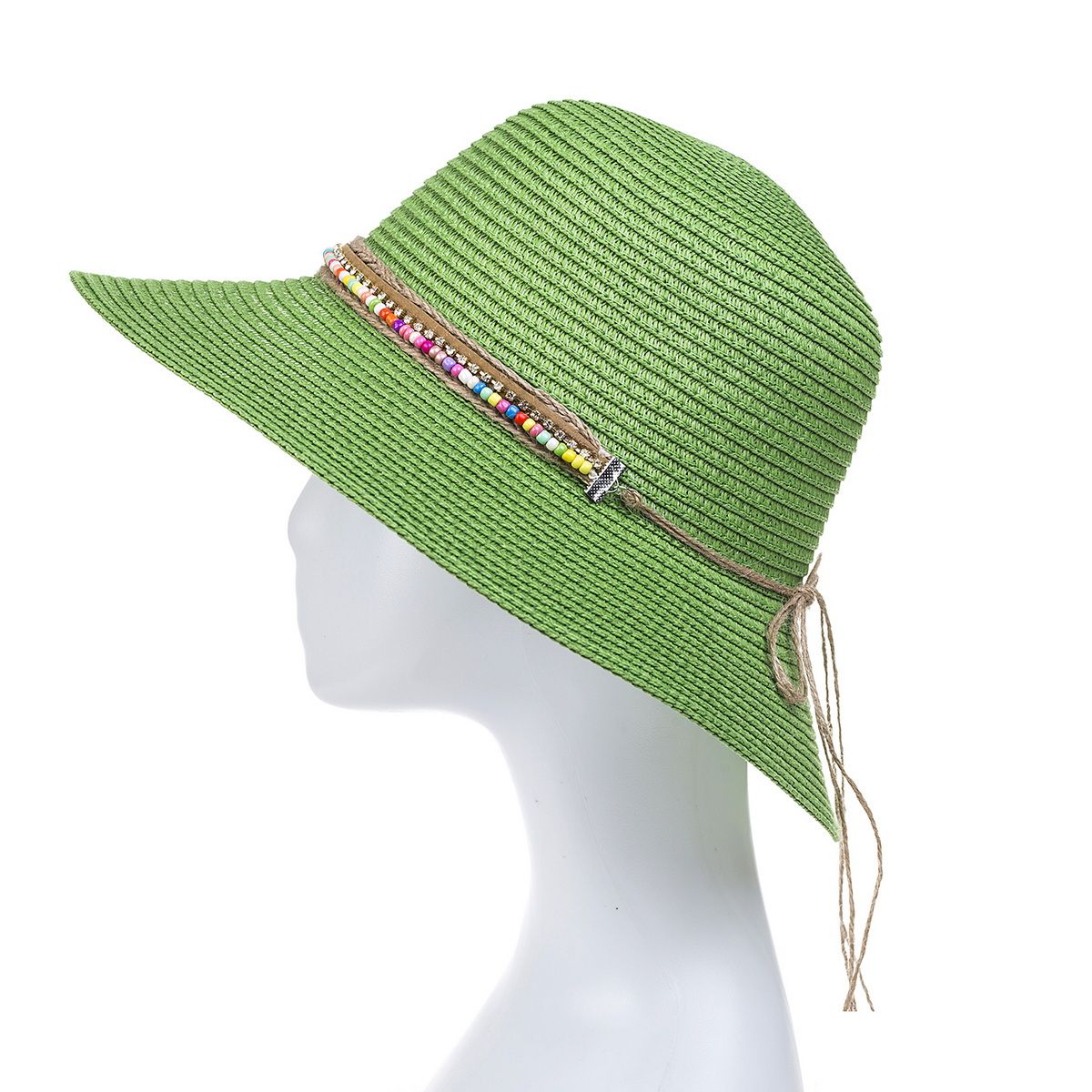 Boho Green Sun Hat