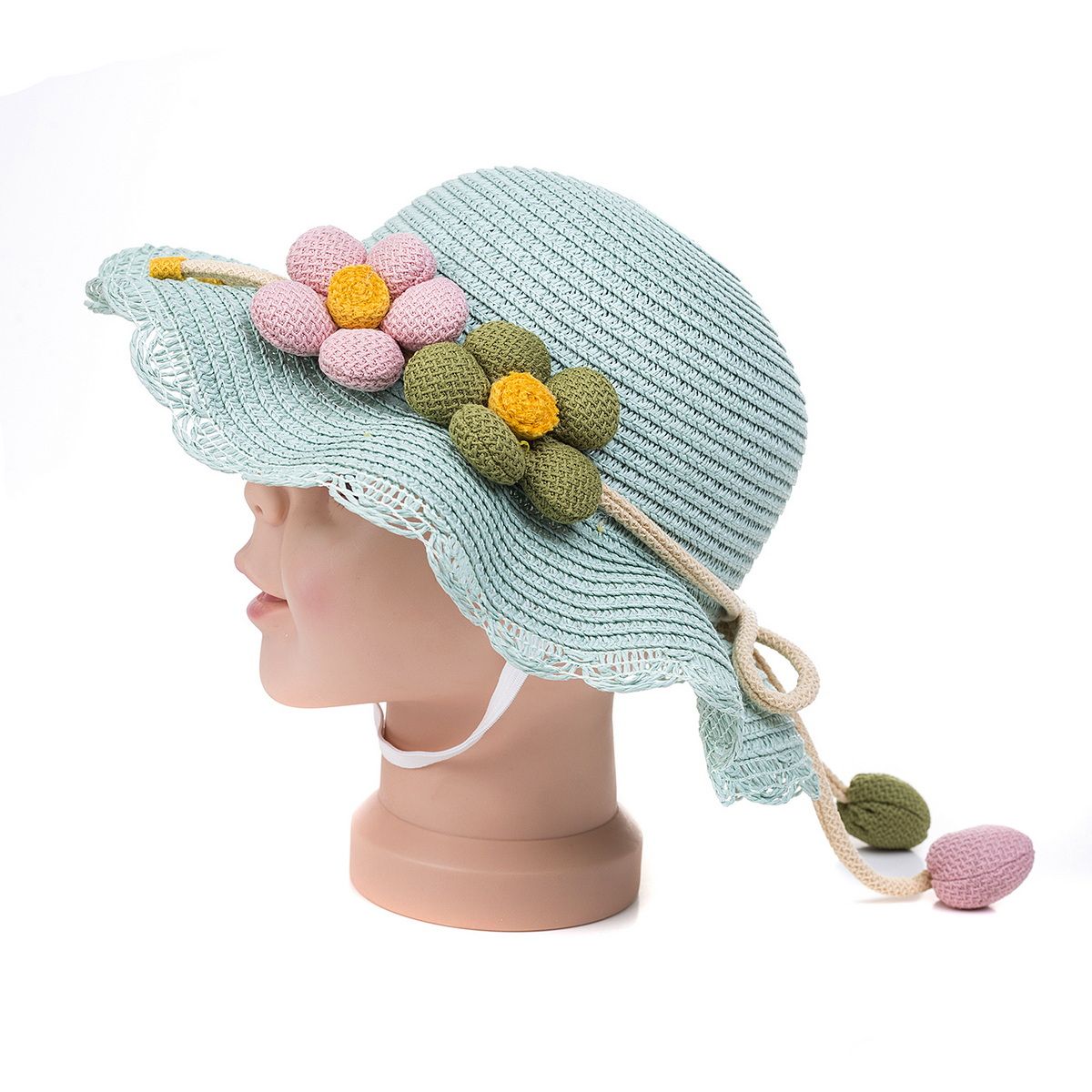 Sophia Flower Sun Hat - Kids