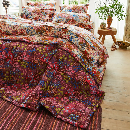 Aisha Floral Coverlet