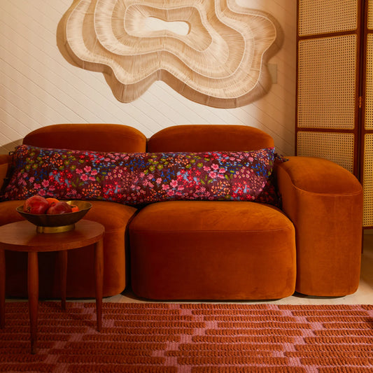 Aisha Lumbar Cushion - Plumberry