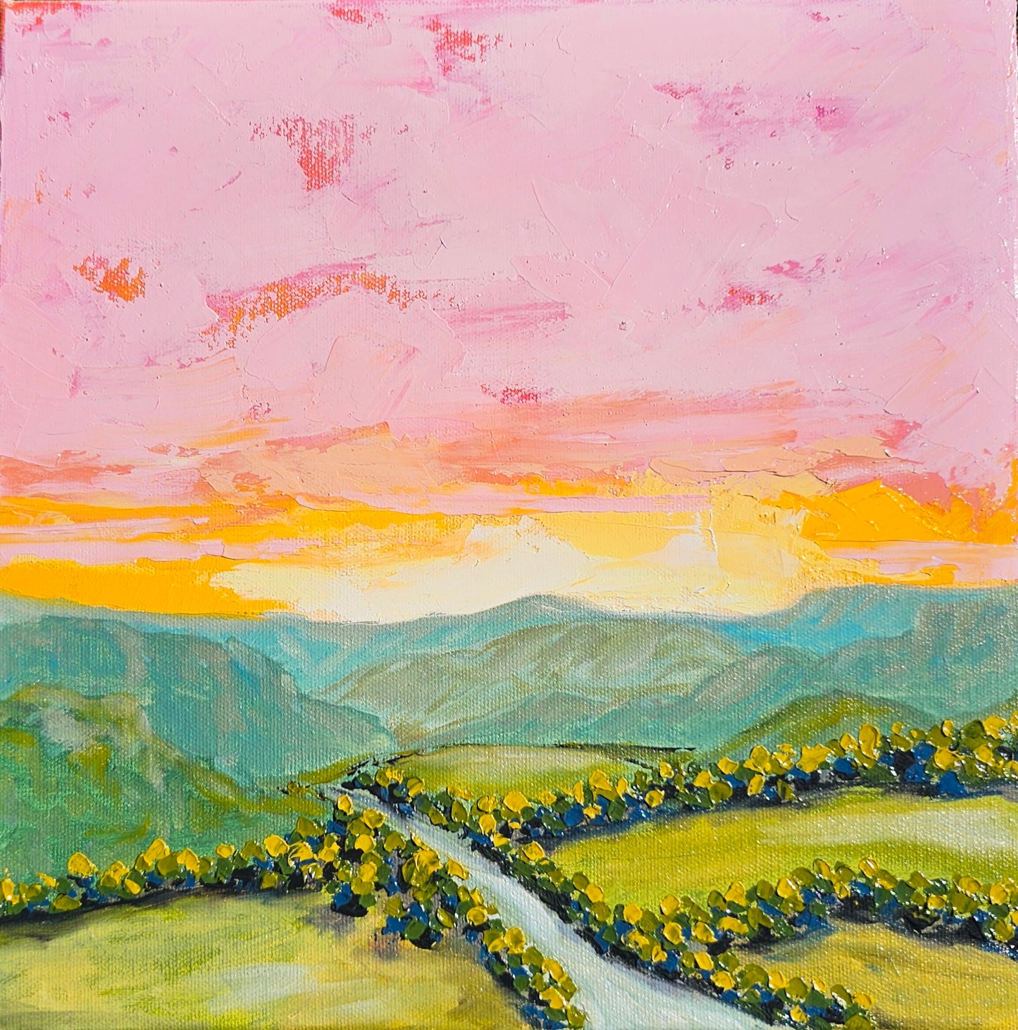 "Power in Stillness" Original by Nicole Blake