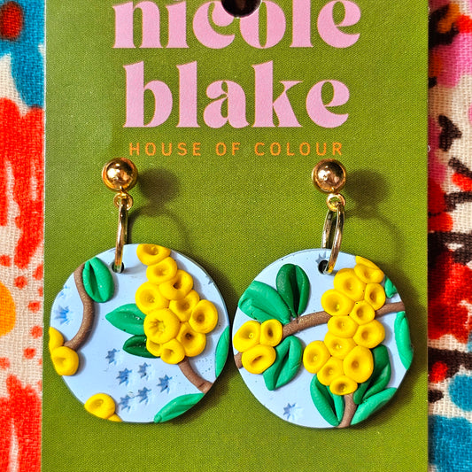 Wattle Earrings