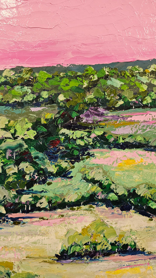 "Home in Pink" Original