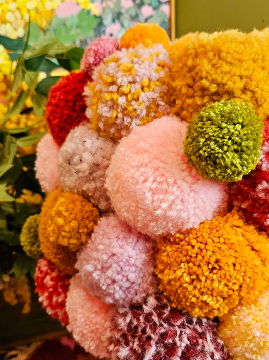 Pompom Pendant Lampshade-by Nicole Blake