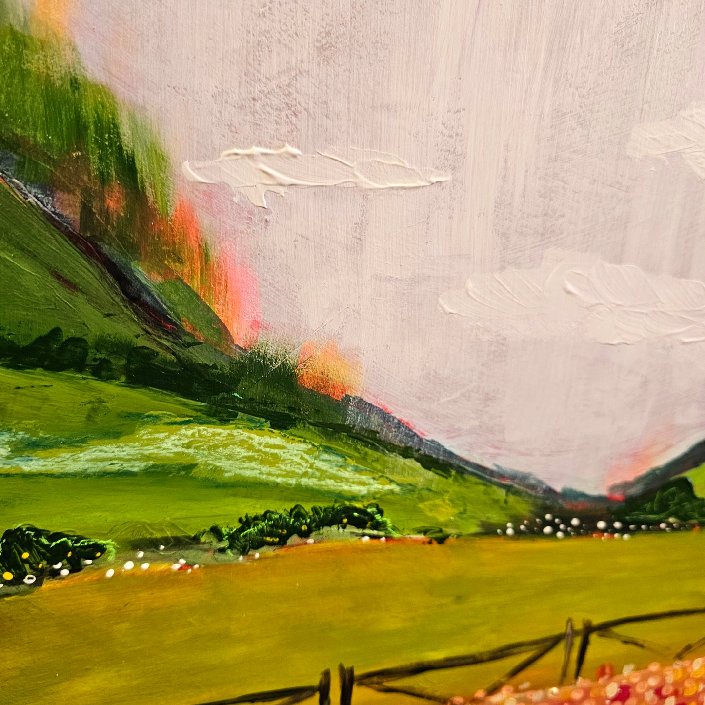 30% off "I Jumped The Fence To Be With You" Original