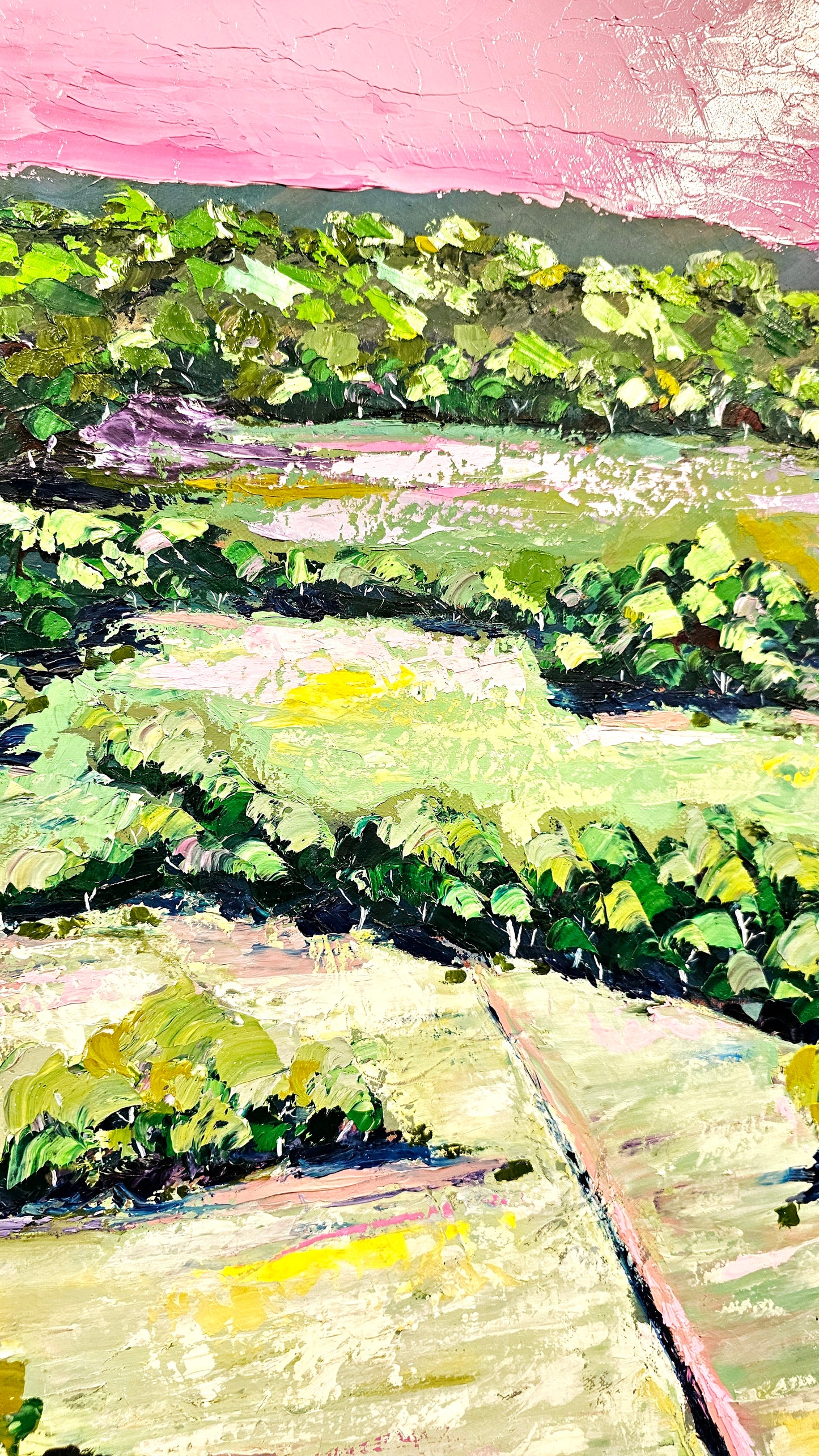 "Home in Pink" Original