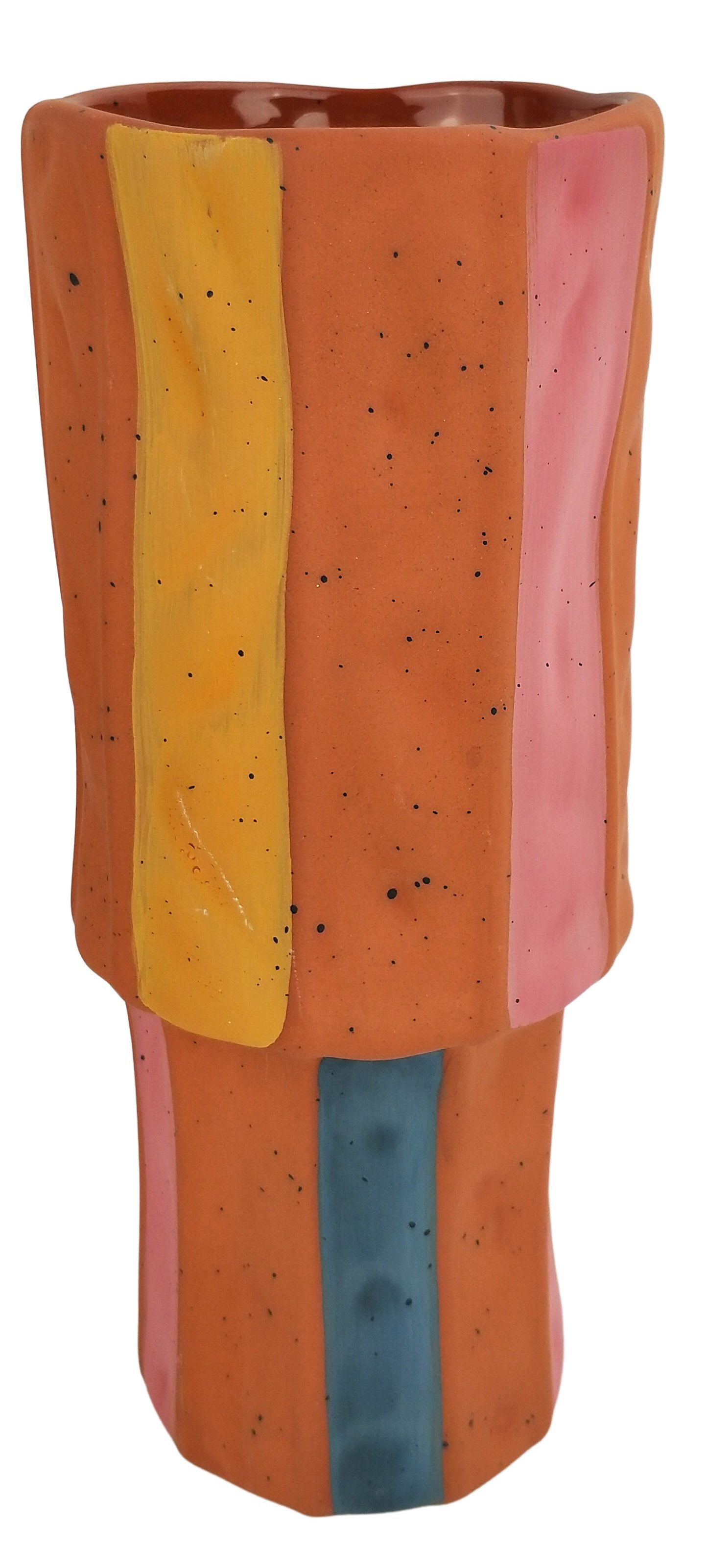 Windsor Vase Terracotta Rose