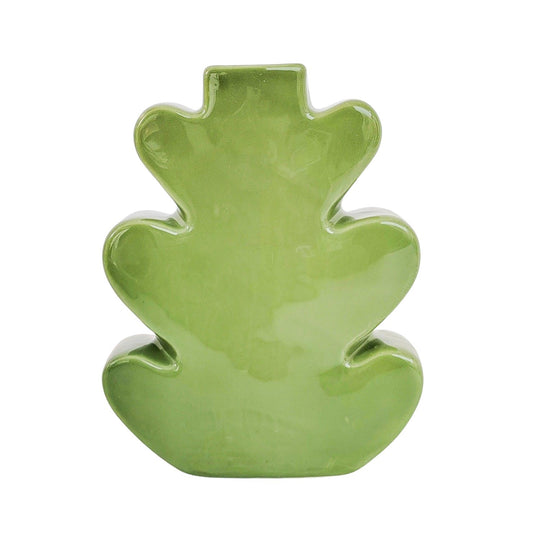 Alice Leaf Vase Green