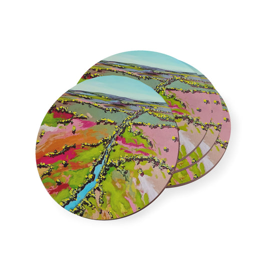 "Follow The River" Coasters By Nicole Blake