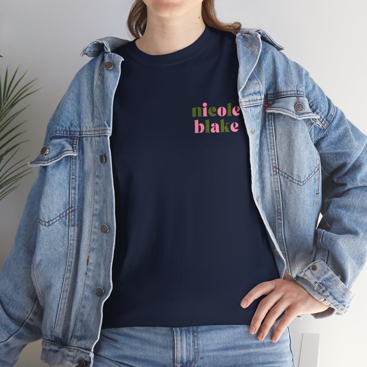 Nicole Blake Cotton Tee