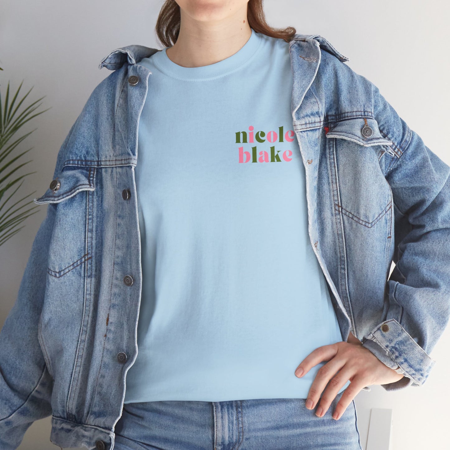 Nicole Blake Cotton Tee