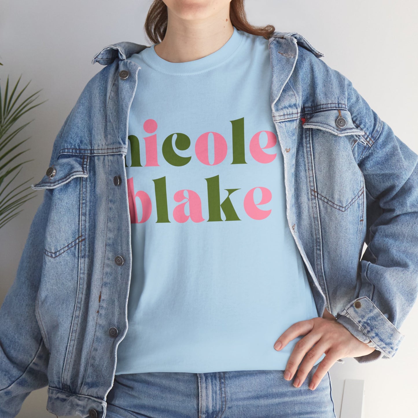 Nicole Blake Cotton Tee