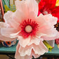 Paper Flower on stem Pale Pink