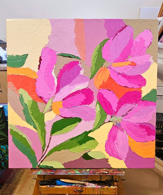 "Wild in Pink" Original