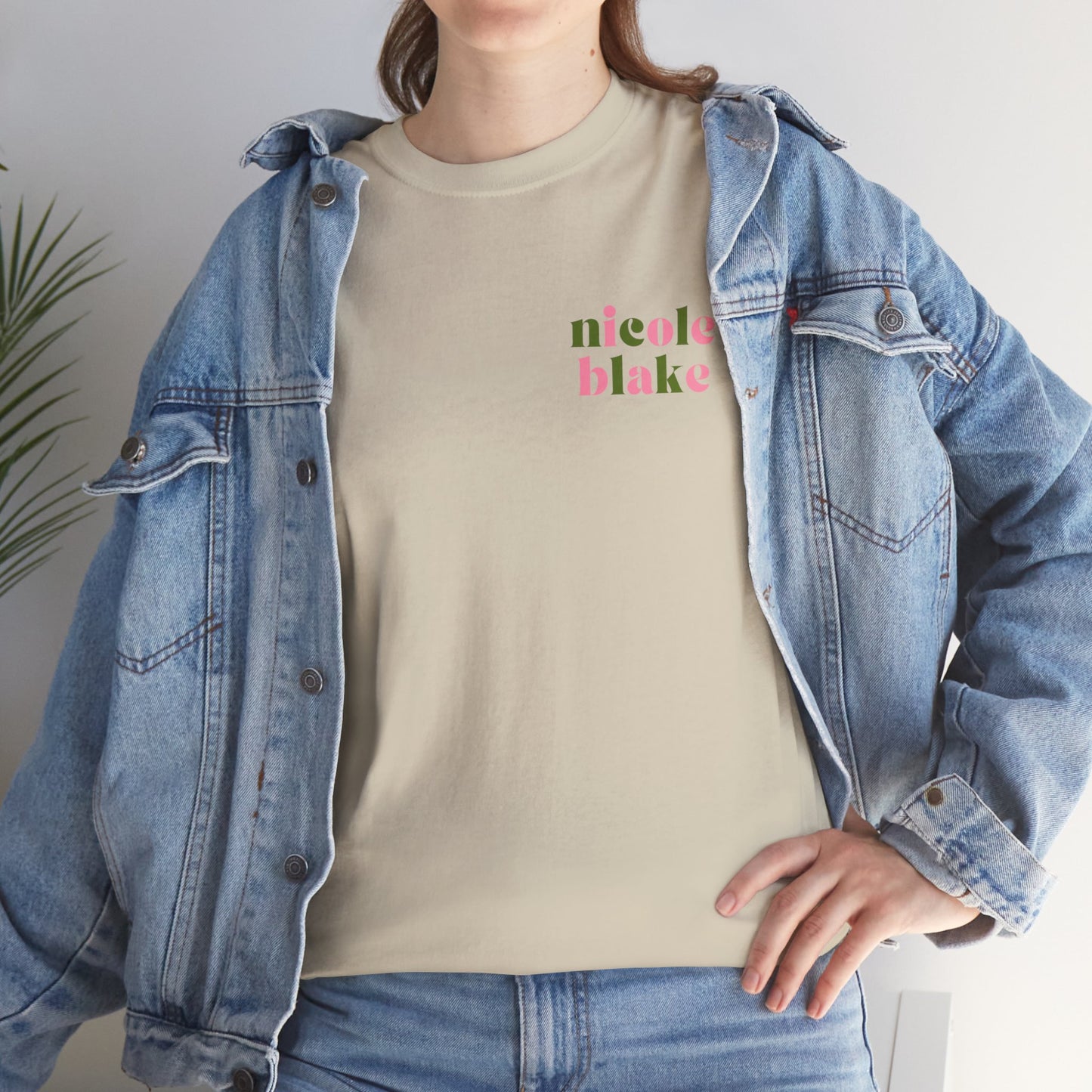 Nicole Blake Cotton Tee