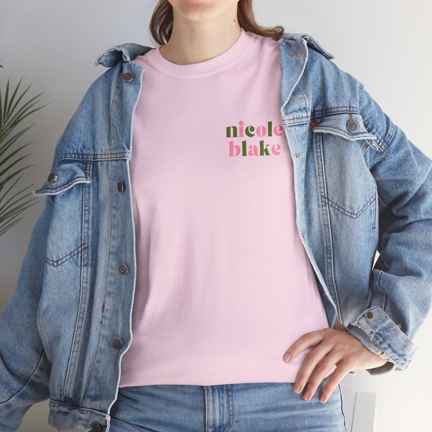 Nicole Blake Cotton Tee