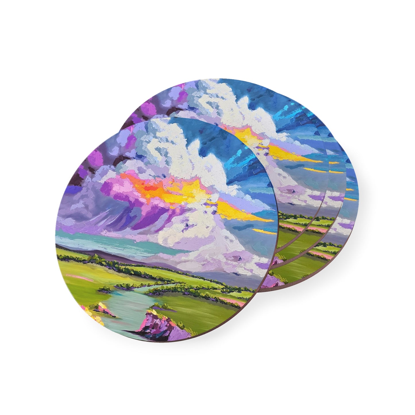 "Bring Me To Life" Coasters By Nicole Blake