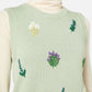 Herb Embroidered Vest