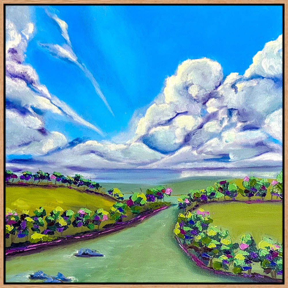 "Passing Through" Framed Print