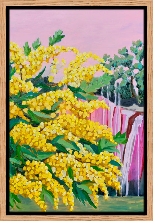 "Wattle & Gorge" Framed Print