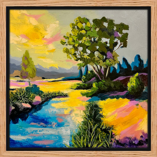 "Cover Me In Sunshine" Framed Print
