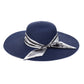 Paris Navy Sun Hat