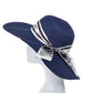 Paris Navy Sun Hat