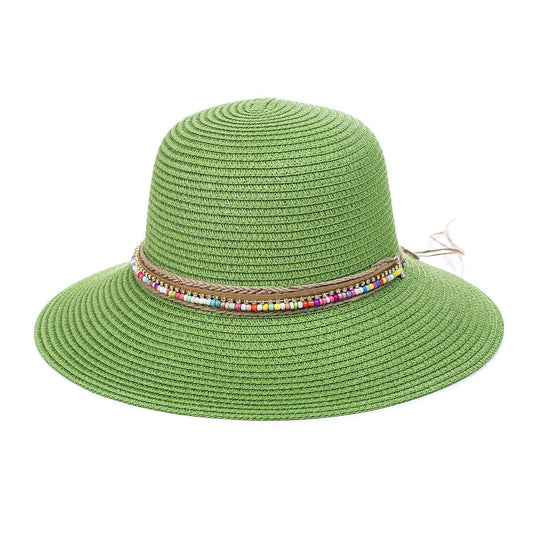 Boho Green Sun Hat