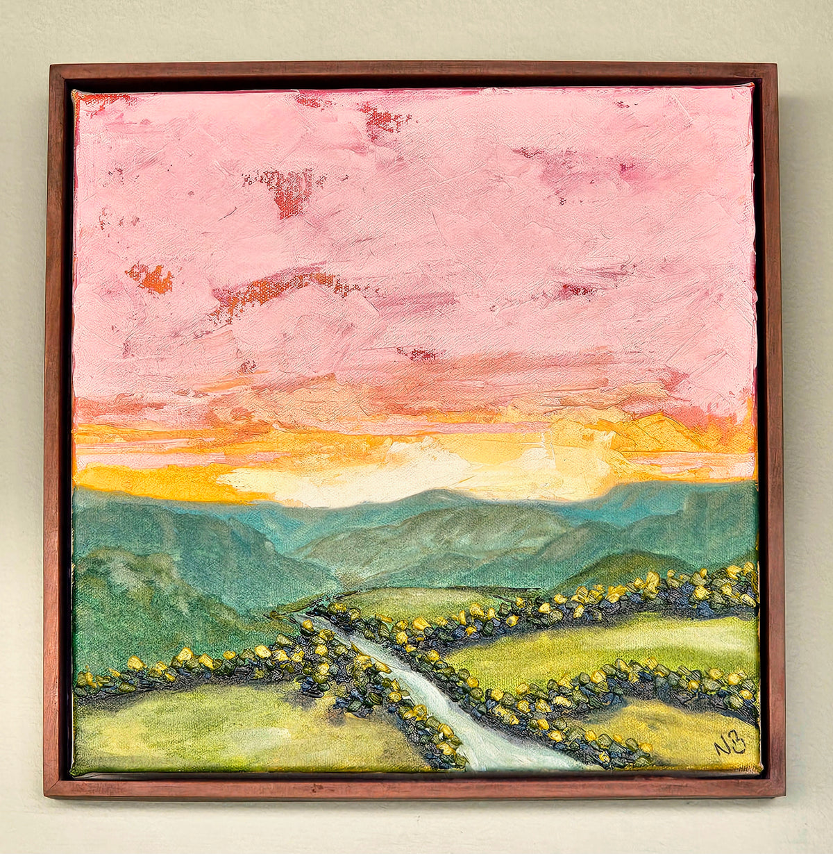 "Power in Stillness" Original by Nicole Blake