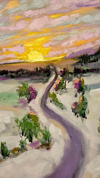 "Purple Snow"